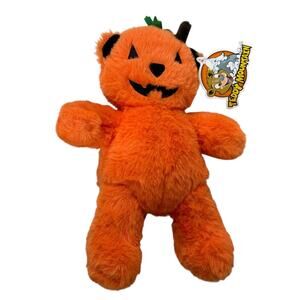 Halloween pumpkin plush Teddy Mountain jack o’ lantern bear stuffed toy